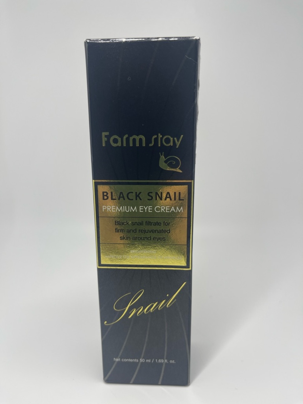 Black Snail Premium Eye Cream - Black & Gold